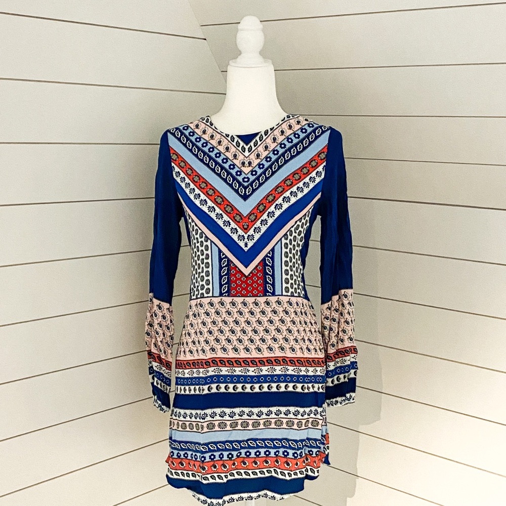 EUC EXPRESS Printed Dress XS